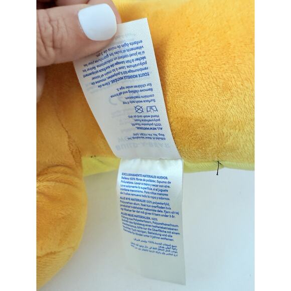 Pokemon Build A Bear BAB Dragonite 16" Yellow Dragon Stuffed Plush Doll No Sound - Picture 7 of 9